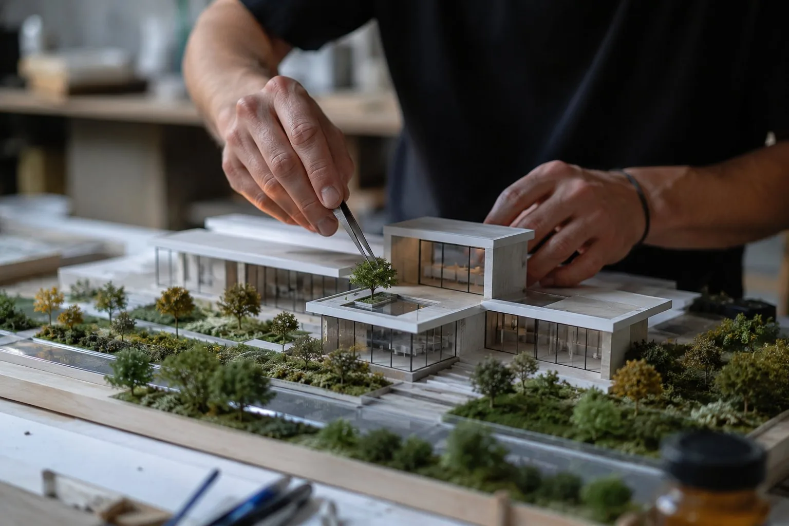 Scale model maker Dubai — precision craftsmanship detail